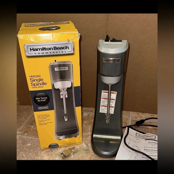 Hamilton Beach Other - NIB hamilton beach commercial professional milkshake mixer single spindle HMD200